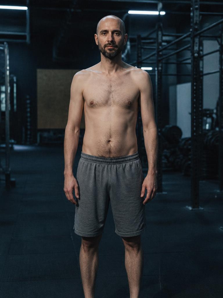 David L., 16 Week Recomp — before
